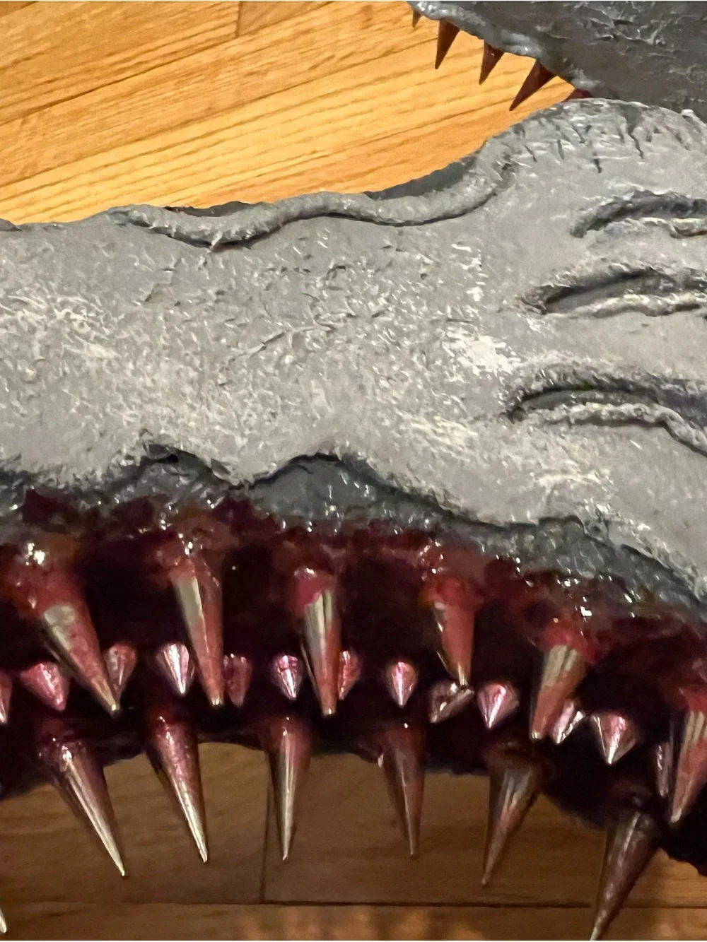 RARE Unique Shark Heelless Horror Custom Heels, size 5-6